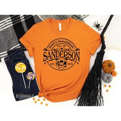 Bed And Breakfast Sanderson Shirt, Witches Shirt, Sanderson Shirt, Halloween Rustic, Halloween Shirt, Fall Shirt Women,