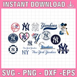 16 Files New York Yankees svg,Yankees team svg,Yankees svg,Yankees,Yankees dxf,American League MLB, MLB svg,Baseball fon