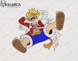 Luffy Anime Embroidery Design, Anime Embroidery Files, Machine Embroidery Design, Anime Design