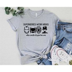 Nurse Hero Shirt, Nurses Superhero,Nurse Week,Quarantine Shirt,Shirt For Woman, Funny Nursing Shirt,Nursing School Tee