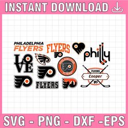 11 Files Philadelphia Flyers Bundle Svg, Flyers Svg, NHL svg,NHL Svg,  hockey cricut, Cut File, Clipart   Cricut   Silho