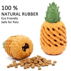 Pineapple Pop It Fruit Treat Dispenser Lick Dog Chew Toy - Set of 1