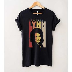 Loretta Lynn Retro Vintage T-Shirt, Loretta Lynn Shirt,  Gift Tee For You And Friends