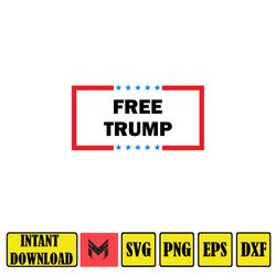 Free Trump Svg Png, Trump Svg Png, Free Trump 2024 Png, Free Donald Trump Png, Trump Flag Svg, Trump 2024 Clipart