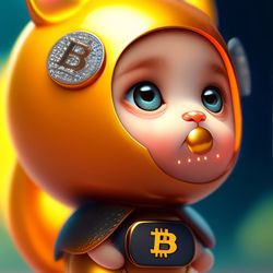 Cute and adorable bitcoin baby