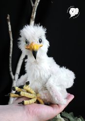 realistic toy baby eagle