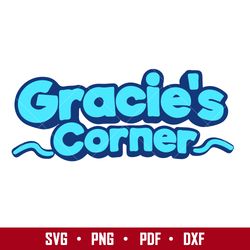 Logo Gracie's Corner Svg, Gracie's Corner Clipart, Gracie's Corner Svg, Png Pdf Dxf Digital File