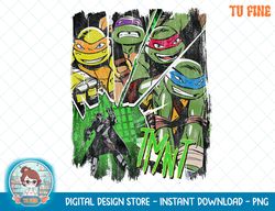 Teenage Mutant Ninja Turtles And Shredder Action T-Shirt.png