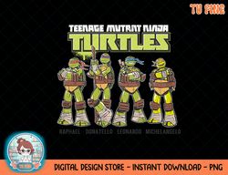 Teenage Mutant Ninja Turtles Character Group T-Shirt.png