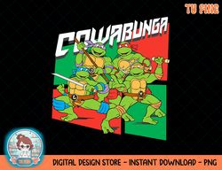 Teenage Mutant Ninja Turtles Cowabunga Squares Tee-Shirt.png