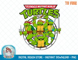Teenage Mutant Ninja Turtles Group Action Stance T-Shirt.png