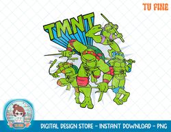 Teenage Mutant Ninja Turtles Group Action T-Shirt.png