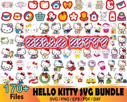 Hello Kitty Valetine Bundle Svg, Hello Kitty Valentine Svg, - Inspire Uplift