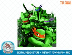 Teenage Mutant Ninja Turtles Mean Green Action Graphic Tee.png