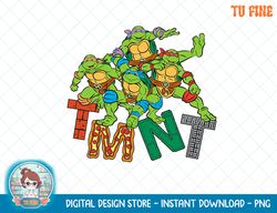 Teenage Mutant Ninja Turtles Textured Lettering Graphic Tee.png