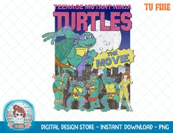 Teenage Mutant Ninja Turtles The Movie Poster Premium T-Shirt.png