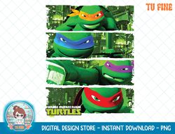 TMNT 4 Panel Characters Long Sleeve T-Shirt.png