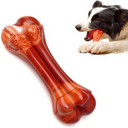 Durable Bone Shape Dog Chew Toy - Set of 1