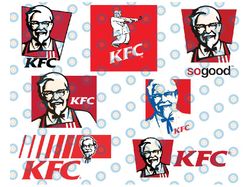 Kentucky Fried Chicken Logo Bundle svg, KFC svg, fastfood svg, food and drink, Logo Bundle Svg, Sport bundle Svg