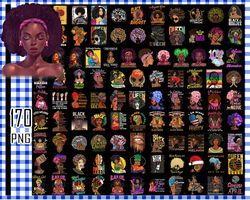 Afro Girl png , Black Women Strong PNG, Black Queen Bundle, Black Girl PNG, Black Queen PNG, Sublimation Digital
