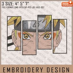 Naruto Embroidery Files, Naruto, Anime Inspired Embroidery Design, Machine Embroidery Design