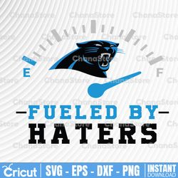 Fueled By Hater Carolina Panthers SVG and PNG Files