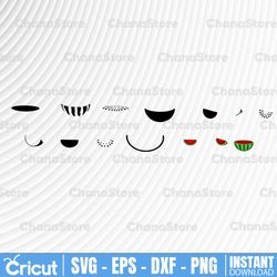 Watermelon SVG Bundle, Cute Watermelon slice svg, Summer SVG Cut Files, instant download, printable vector clip art