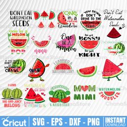 Watermelon PNG Bundle, Cute Watermelon slice png, Summer png for sublimation, instant download