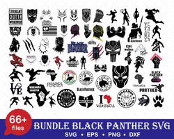 Black Panther SVG Bundle, Black Panther Layered Designs Bundle, Black Panther Vector File Svg and Png