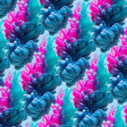 Flowing Color 23 Seamless Tileable Repeating Pattern