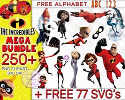 250 Incredibles Clipart Png, Disney Png, Walt Disney Png