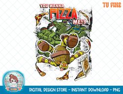 TMNT You Wanna Pizza Me Michelangelo T-Shirt.png