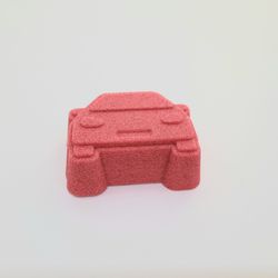 CAR BATH BOMB MOLD STL model for 3D Printing