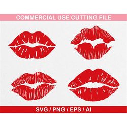 LIPS svg, red lips svg, Kiss svg, American lips svg, Kiss design, Cricut and silhouette, SVG, Valentines svg, Valentines