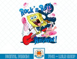Spongebob Rock N Roll Animals! T-Shirt.png