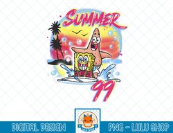 spongebob squarepants & patrick summer '99 airbrush t-shirt.png
