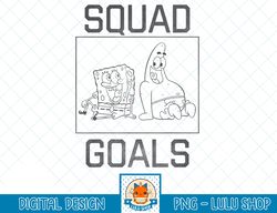 SpongeBob SquarePants BFFS Squad Goals T-Shirt.png