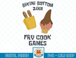 SpongeBob SquarePants Bikini Bottom 2001 Fry Cook Games T-Shirt.png