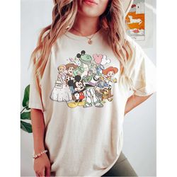 Retro Disney Mickey Toy Story Comfort Colors Shirt, Vintage Toy Story Characters Shirt, Disney Shirt, Disneyland Shirts,
