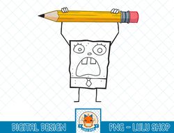 SpongeBob SquarePants DoodleBob Pencil Rage T-Shirt.png
