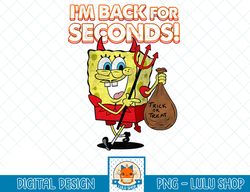 Spongebob SquarePants I'm Back For Seconds Halloween T-Shirt.png