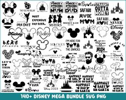 Disney Mega Bundle SVG PNG