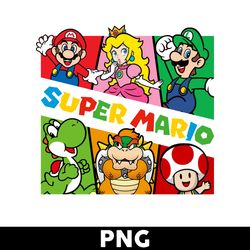 Mario Png, Super Mario Png, Mario Cricut, Mario Clipart, Mario Kart Png, Mario Bros Bundle - Digital File