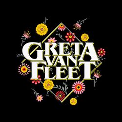 Greta Van Fleet SVG Dream In Gold Tour 2023 SVG Cutting Files