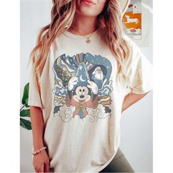 Vintage Walt Disney World Magic Comfort Colors Shirt, Mickey Magic Kingdom Shirt, Disney Family Shirts, Disneyworld Shir