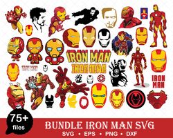Iron Man svg bundle - PNG-SVG-DXF