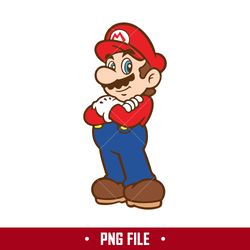 Mario Png, Super Mario Png, Mario Characters Png, Cartoon Png Digital File