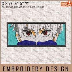 Toge Embroidery Files, Jujutsu Kaisen, Anime Inspired Embroidery Design, Machine Embroidery Design