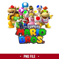 Bowser Head Png, Mario Characters Png, Super Mario Png, Cartoon Png Digital  File