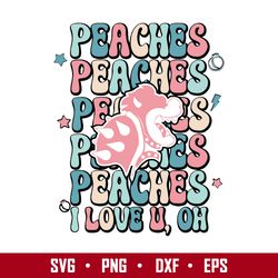 Peaches Svg, I Love You Svg, Super Mario Svg, Super Mario World Svg, Png Dxf Eps Digital File